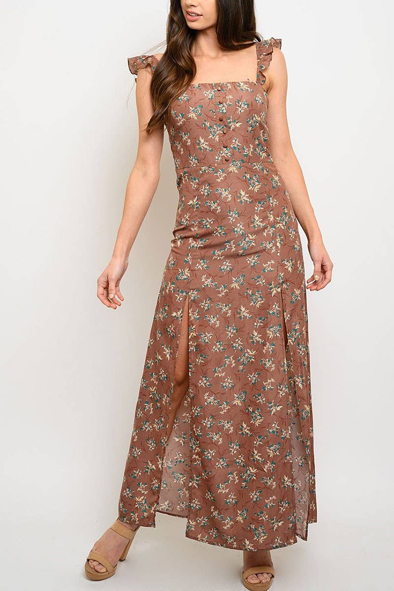 Floral Desert Maxi Dress Wild Cactus Boutique