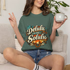 Delulu is the Solulu Retro Graphic Tee Printify