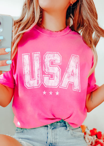USA Star Tee *6 Colors (S-3X) Chloe Vs Tank The Boutique