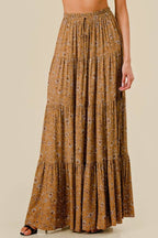 Preston's Floral Maxi Skirt Wild Cactus Boutique
