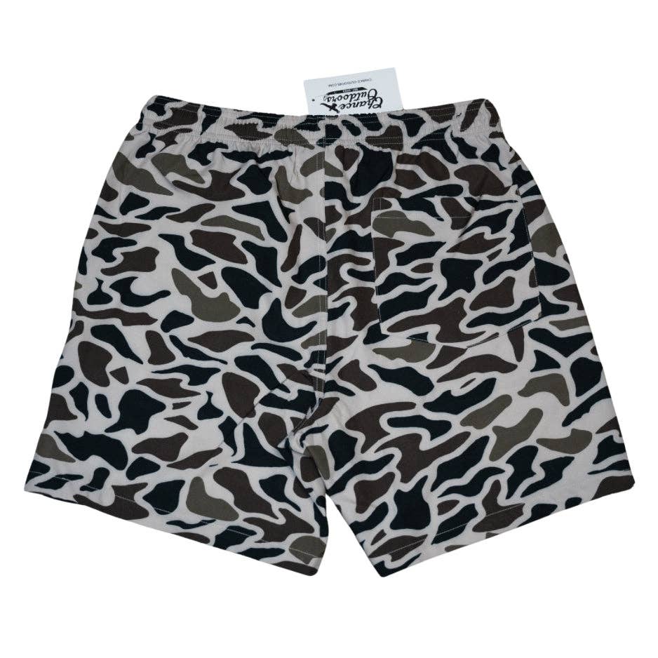 Mens Duck Camo Performance Shorts Wild Cactus Boutique