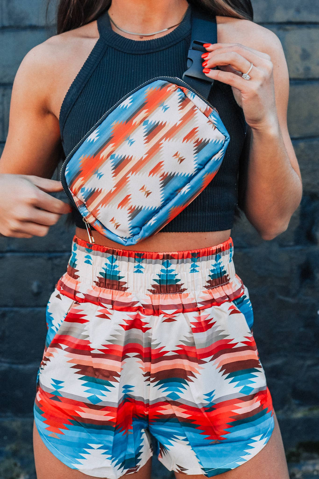 Aztec Shorts Wild Cactus Boutique