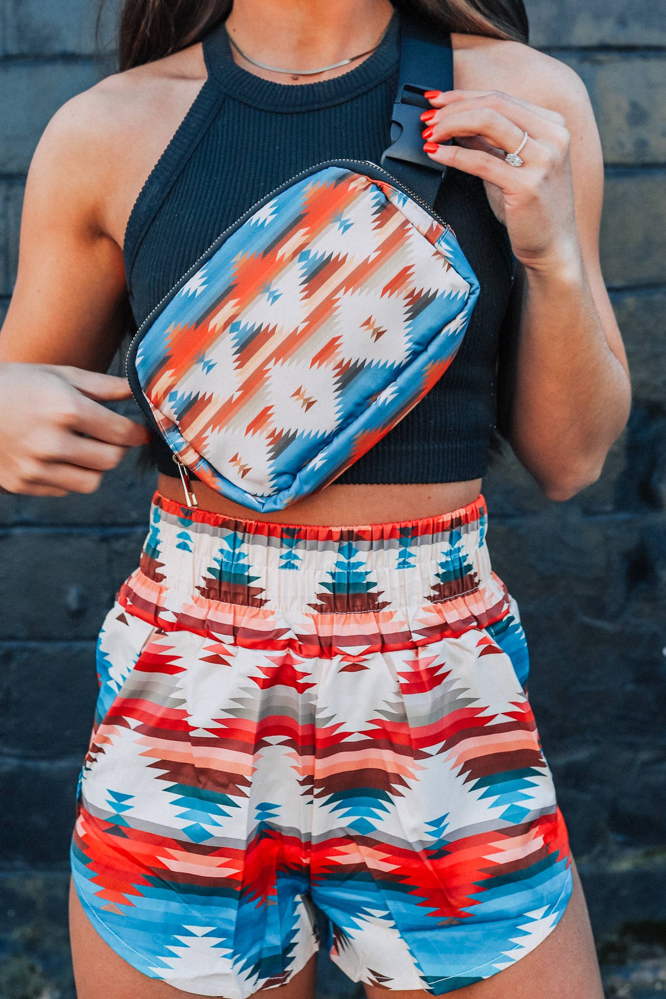 Aztec Shorts Wild Cactus Boutique