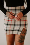 Harley's Plaid Mini Skirt Wild Cactus Boutique