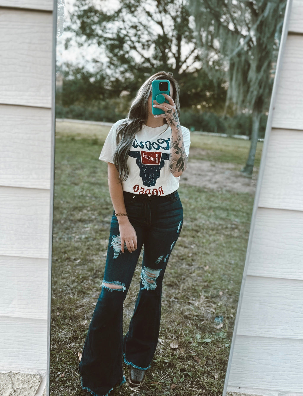 Coors rodeo graphic tee Wild Cactus Boutique