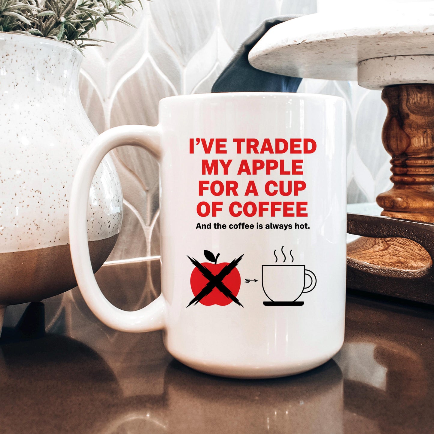 Teacher Coffee Mug – Funny Teacher Gift | Ceramic Coffee Cup, Dishwasher Safe Joyful Moose