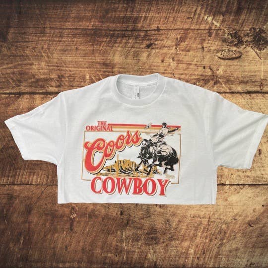 Cowboy Crop Top Wild Cactus Boutique