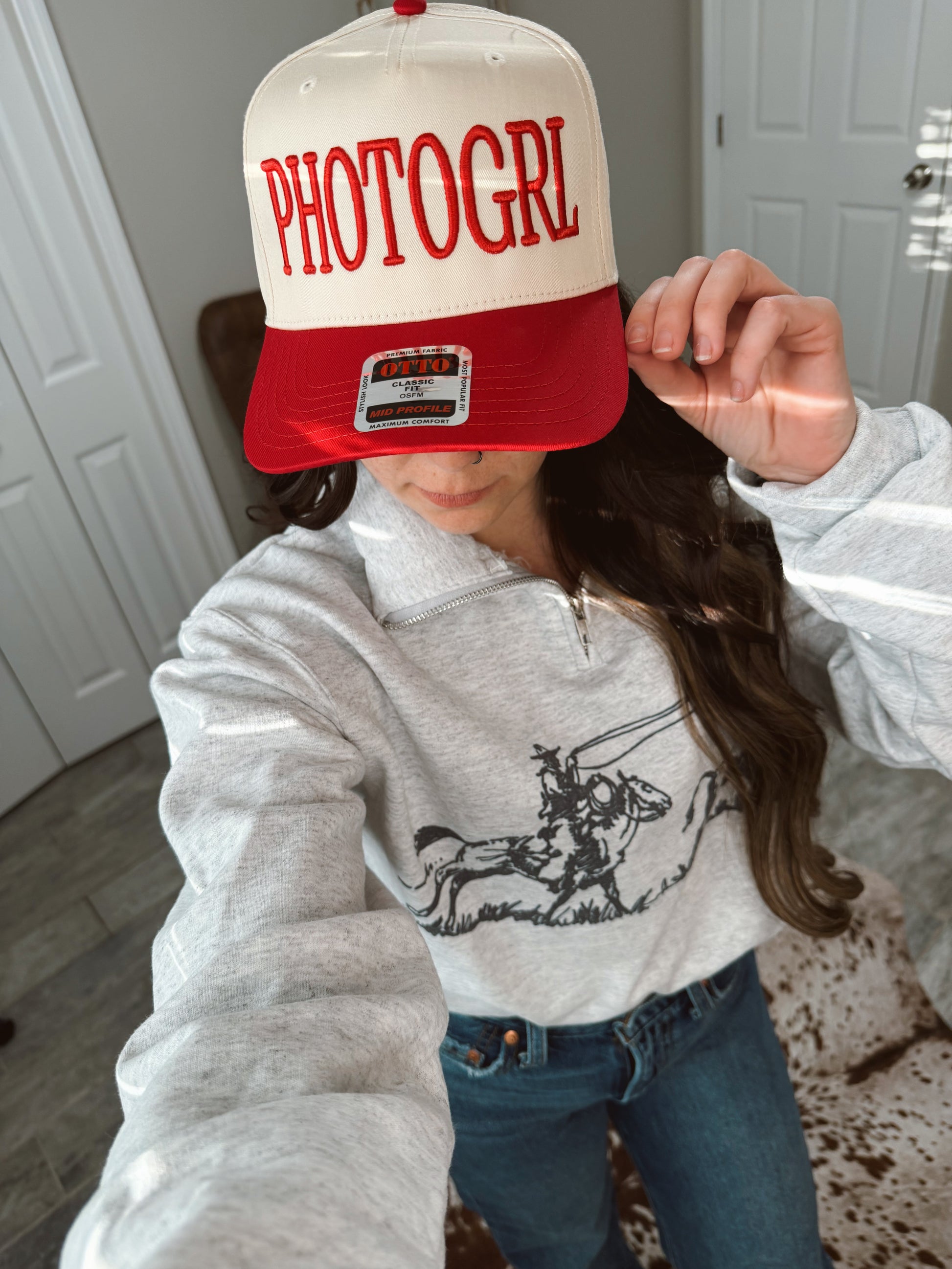 Photo Girl Hat Wild Cactus Boutique