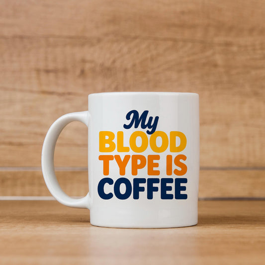 Funny Coffee Mug | Microwave Safe Ceramic Coffee Cup – Gift for Caffeine Addicts Joyful Moose