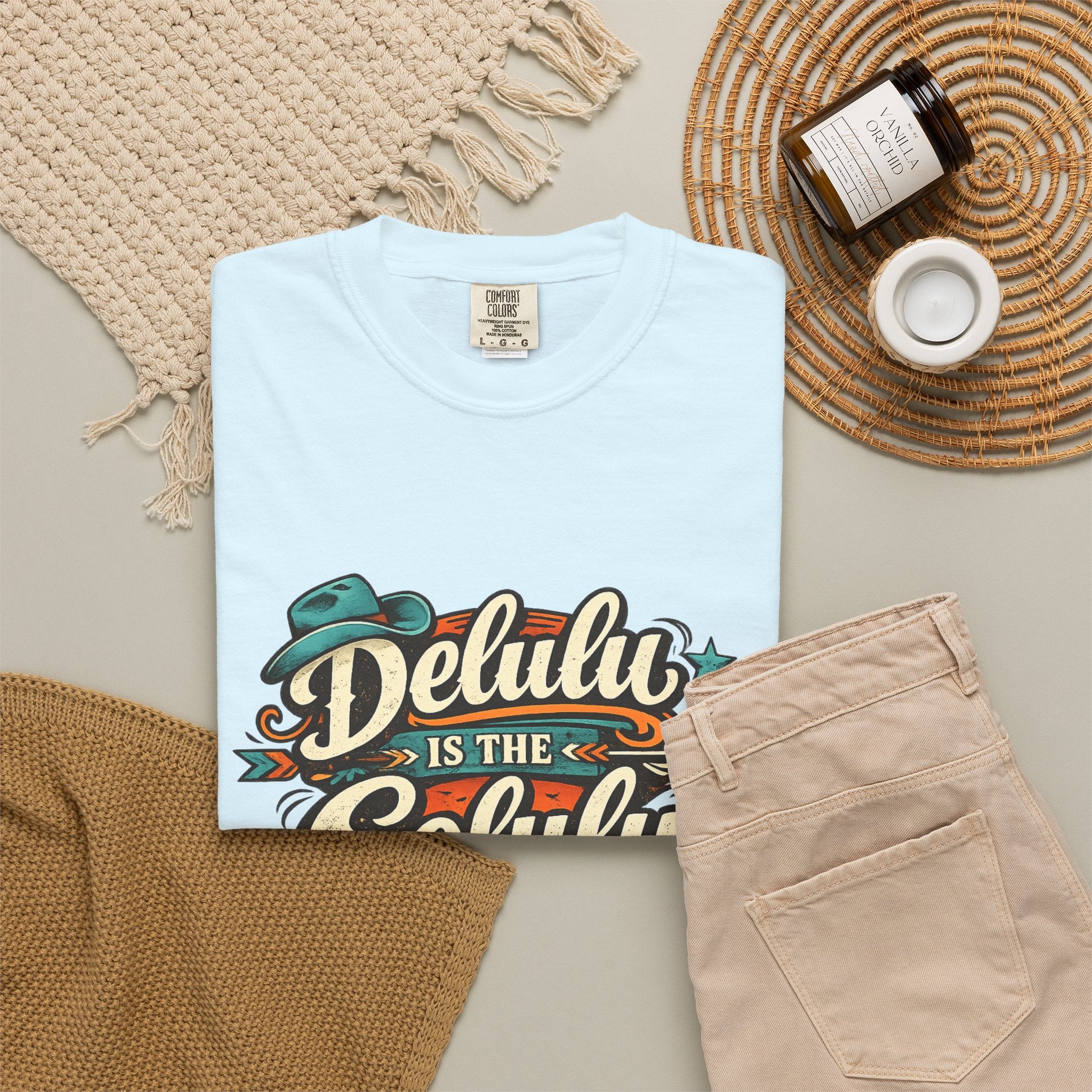 Delulu is the Solulu Retro Graphic Tee Printify