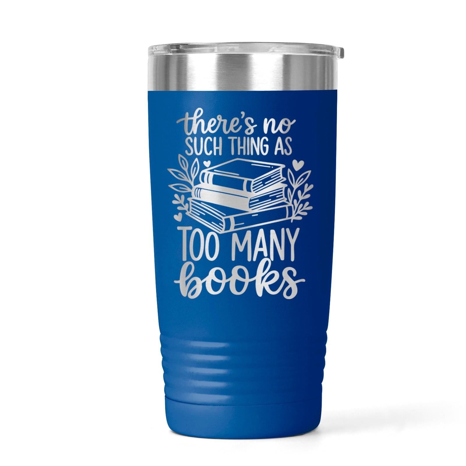 Double Wall Travel Mug – Insulated Tumbler for Book Lovers | Durable, Lightweight Joyful Moose