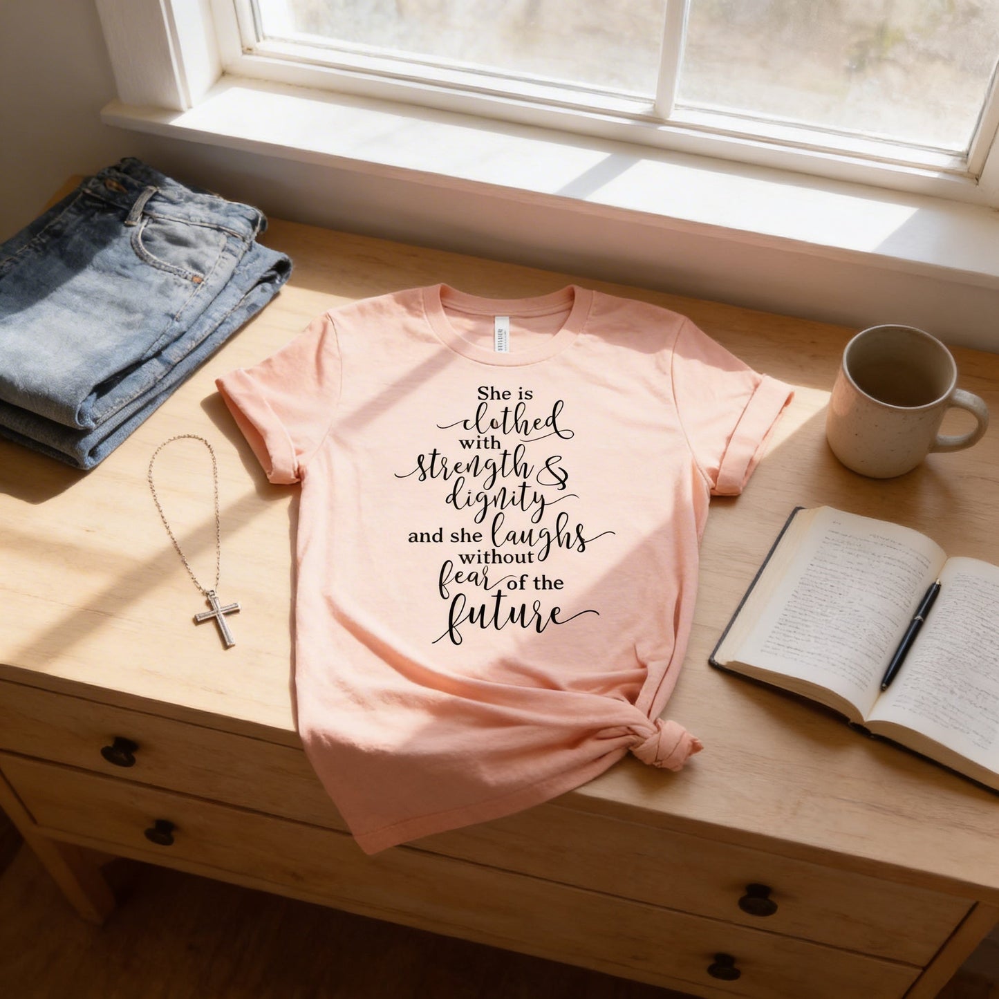 Proverbs 31 Shirt, womens christian shirts, Christian Women's Tshirt, Bible Verse Gifts for Women, Bible Tshirt, christian tee shirts Joyful Moose