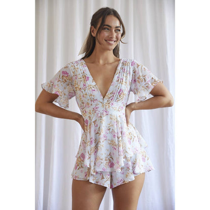 Sweet Little Somethin' Romper Wild Cactus Boutique