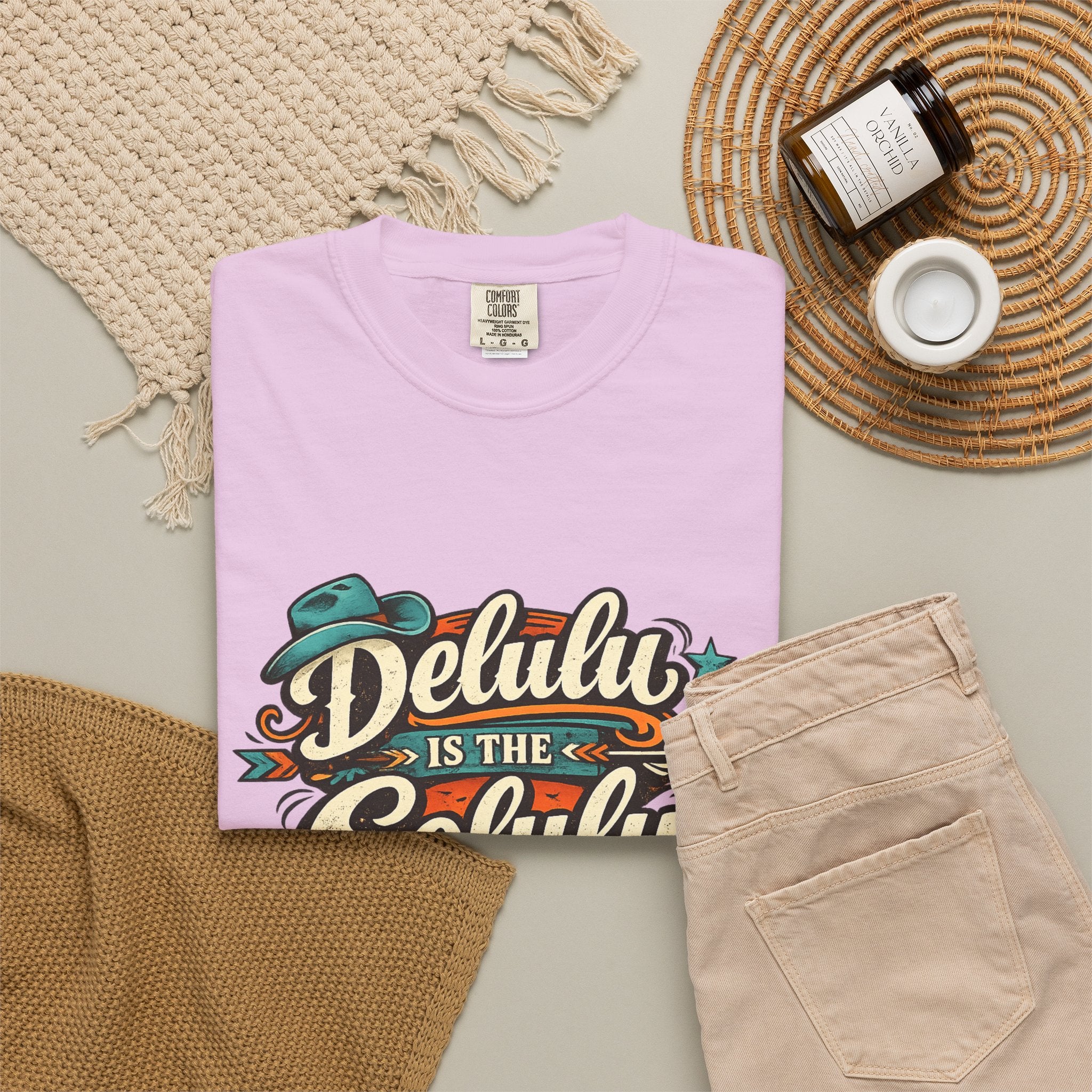 Delulu is the Solulu Retro Graphic Tee Printify