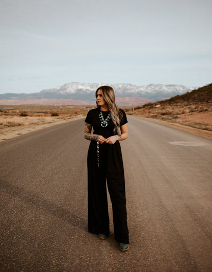 Blair's Pant Set - Black Wild Cactus Boutique