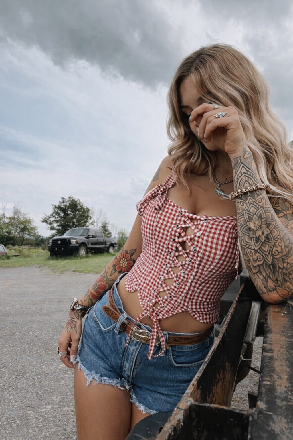 Sweetheart Stitch Corset Wild Cactus Boutique