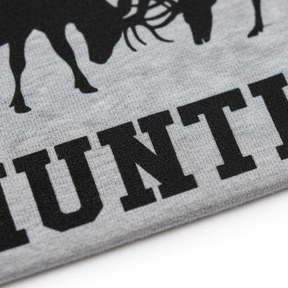 Hunting Gift for Men - I'd Rather Be Hunting Mens Tshirt - Gray Tshirt Hunter Joyful Moose