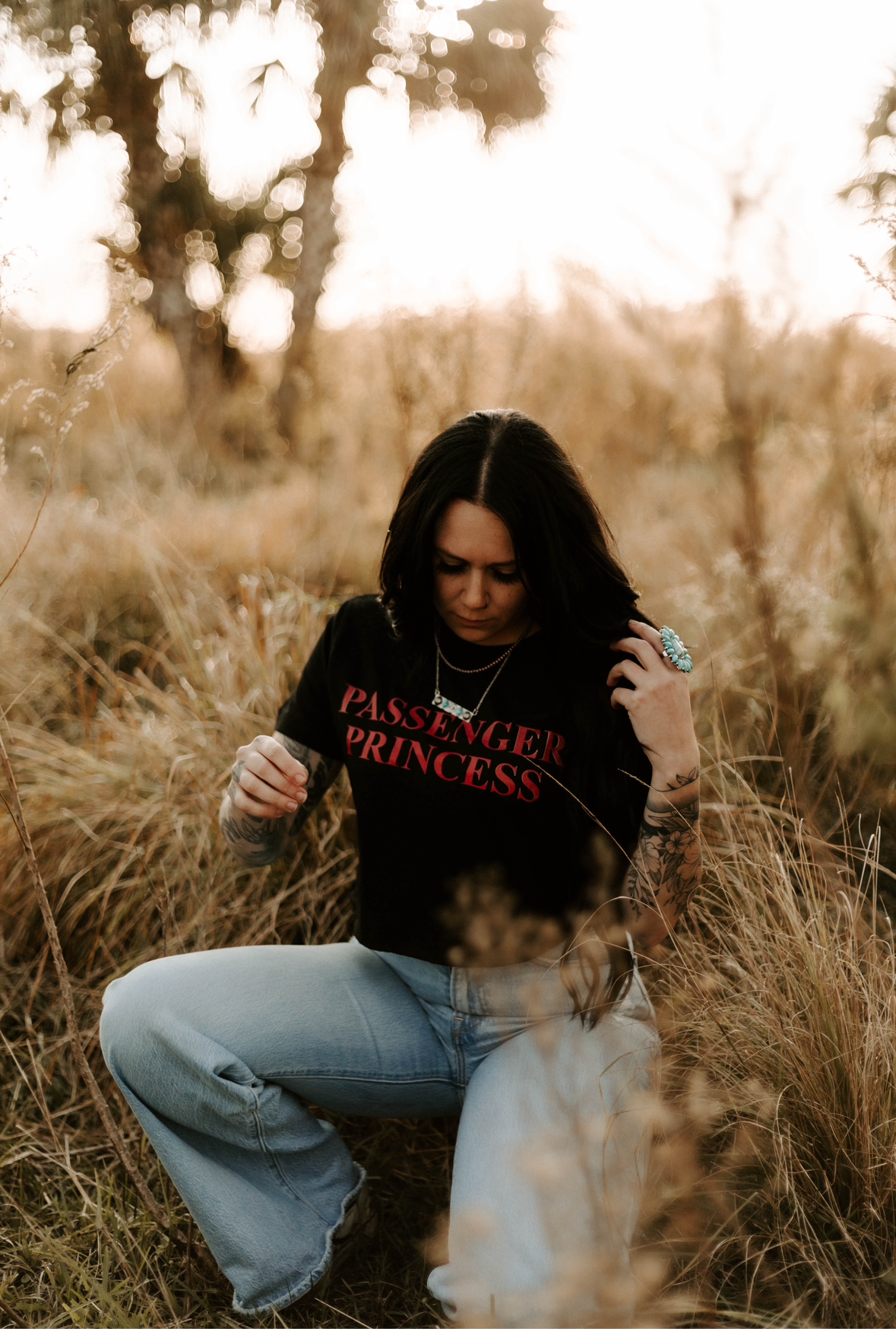 Passenger Princess Crop Top Black Wild Cactus Boutique