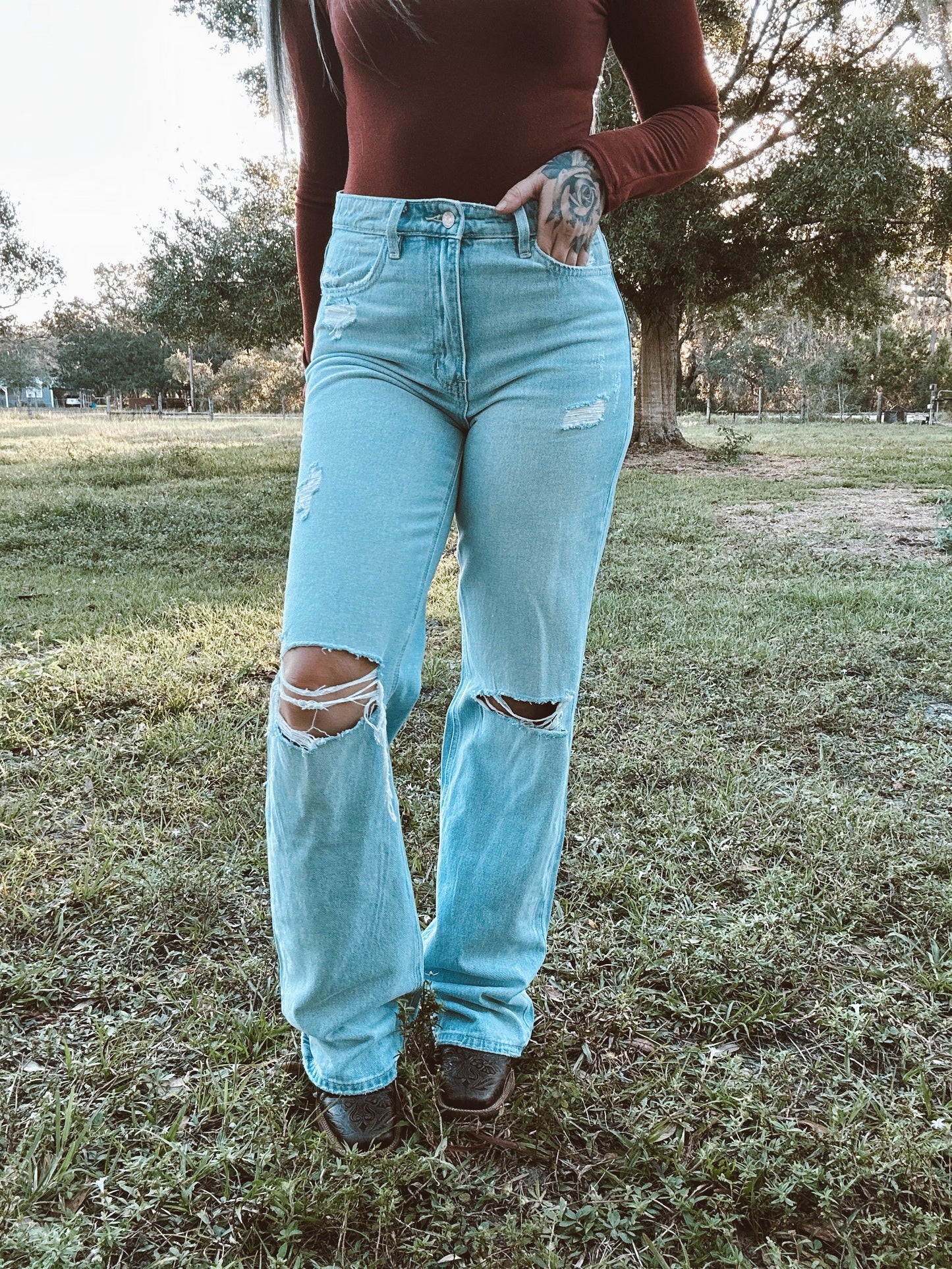 JJ'S 90's Vintage Flare Wild Cactus Boutique