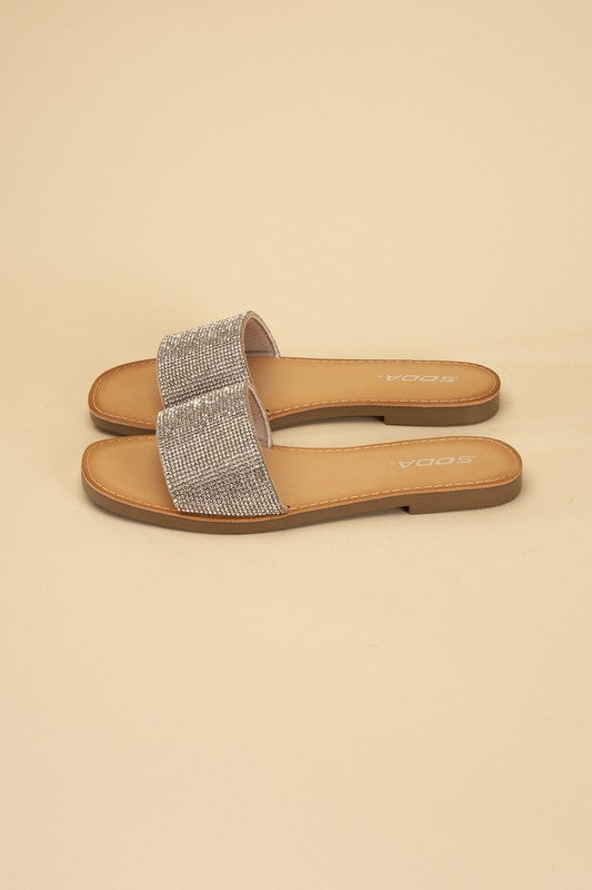 Dolly's Rhinestone Slides Wild Cactus Boutique