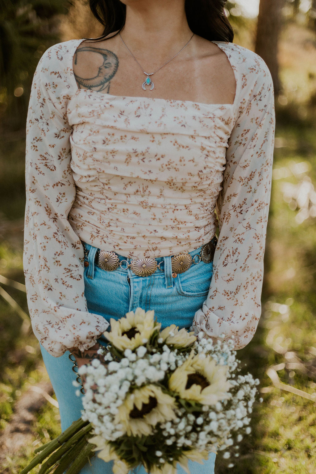 Sammi's Spring Floral Top Wild Cactus Boutique