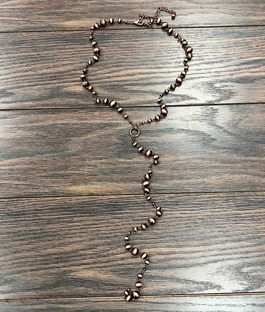 Handmade Copper Navajo Necklace Wild Cactus Boutique