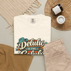 Delulu is the Solulu Retro Graphic Tee Printify