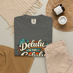 Delulu is the Solulu Retro Graphic Tee Printify