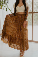 Preston's Floral Maxi Skirt Wild Cactus Boutique