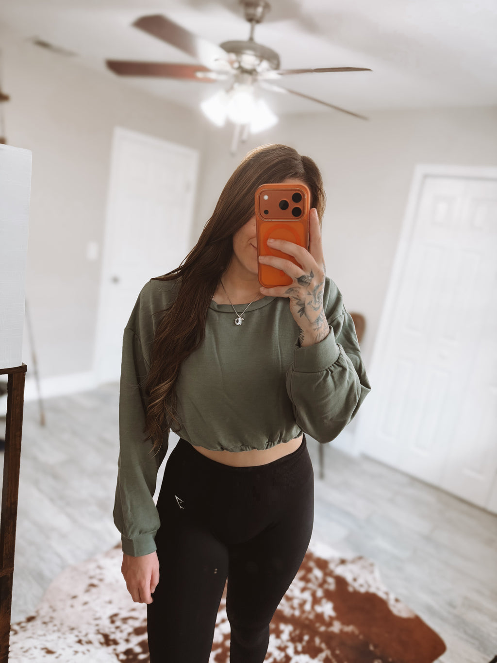 Sagebrush Snuggle Crop Wild Cactus Boutique