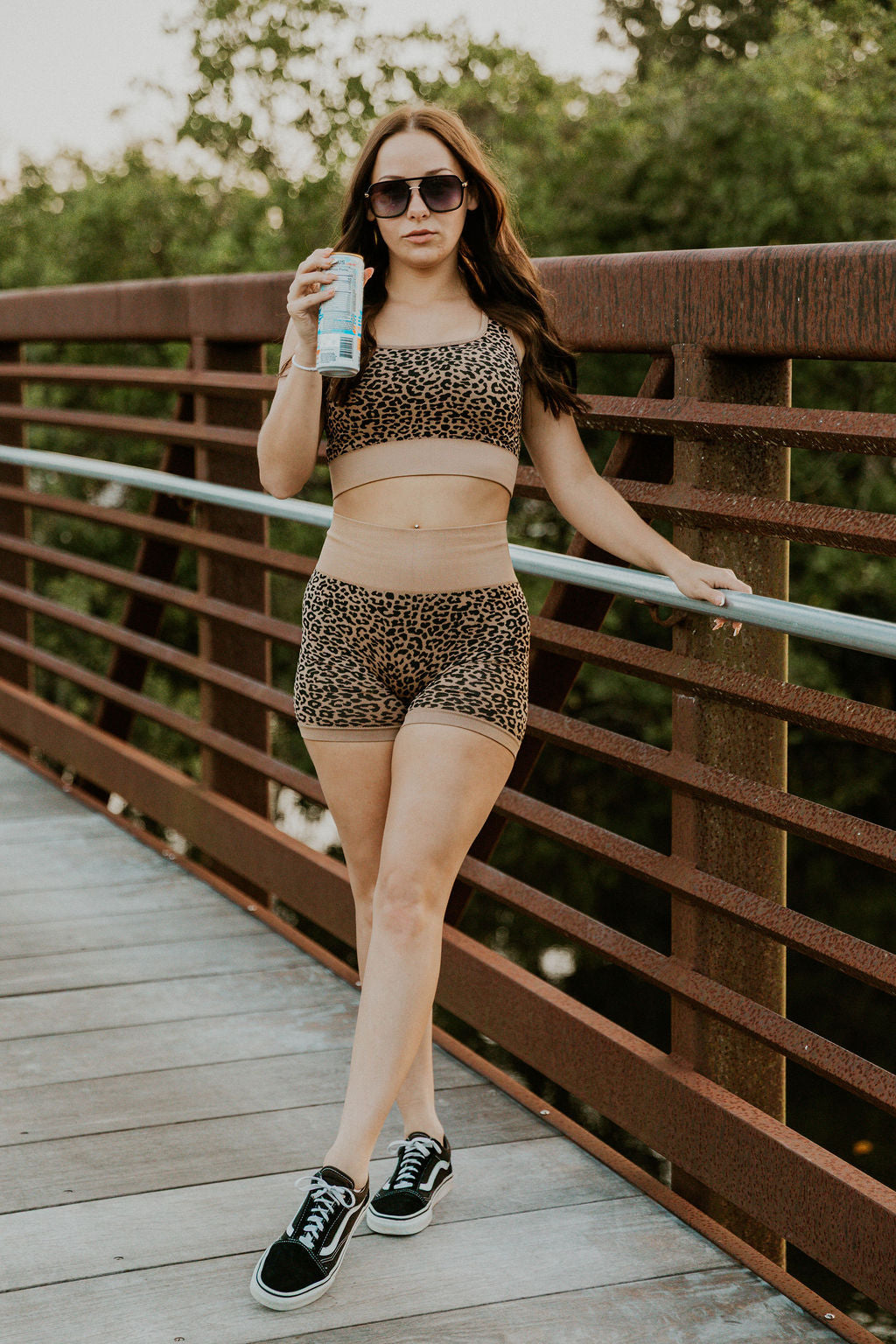 Leopard Gym Set Wild Cactus Boutique