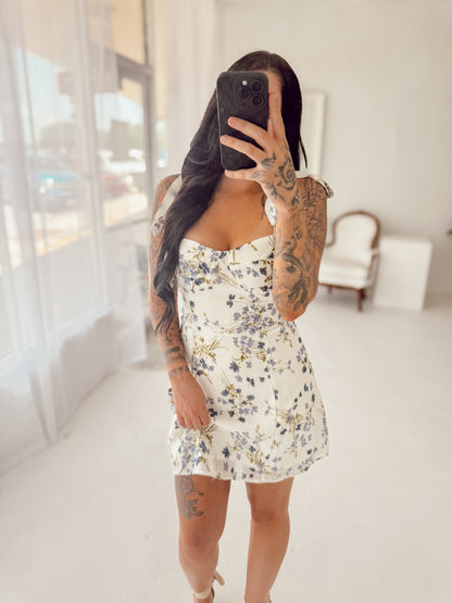 Floral Prairie Tie Dress Wild Cactus Boutique