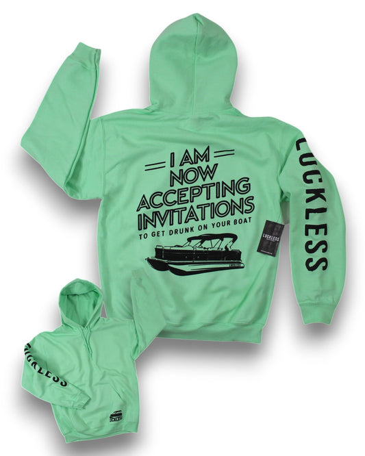 Accepting Invitations Hoodie Luckless Outfitters