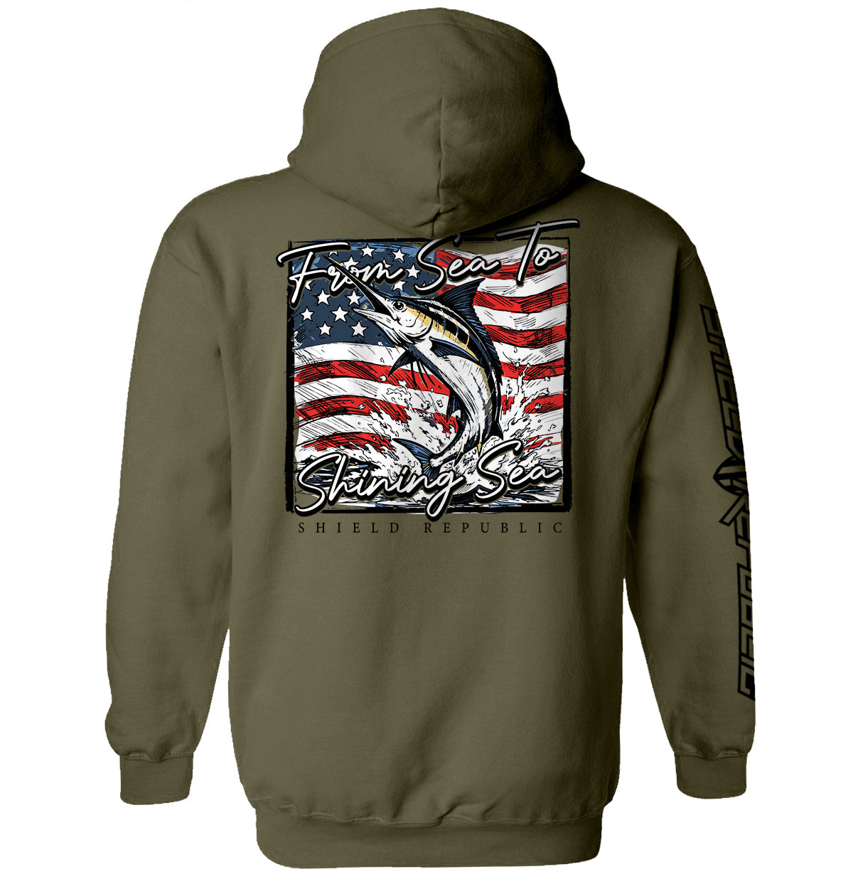 From Sea To Shining Sea Marlin Shield Republic