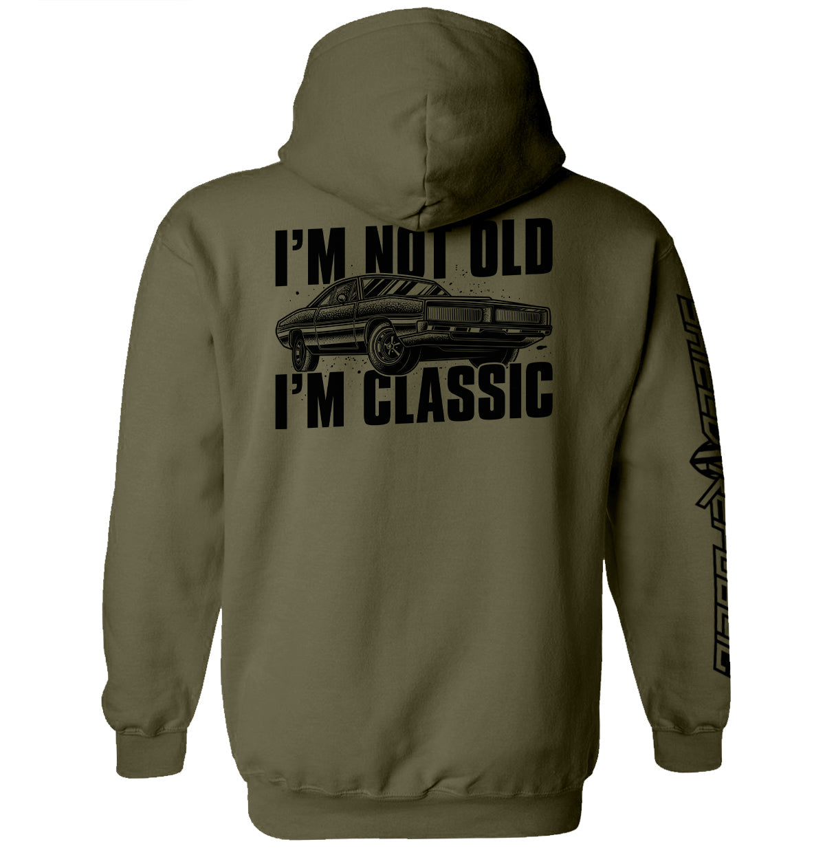 I'm Not Old I'm Classic Shield Republic