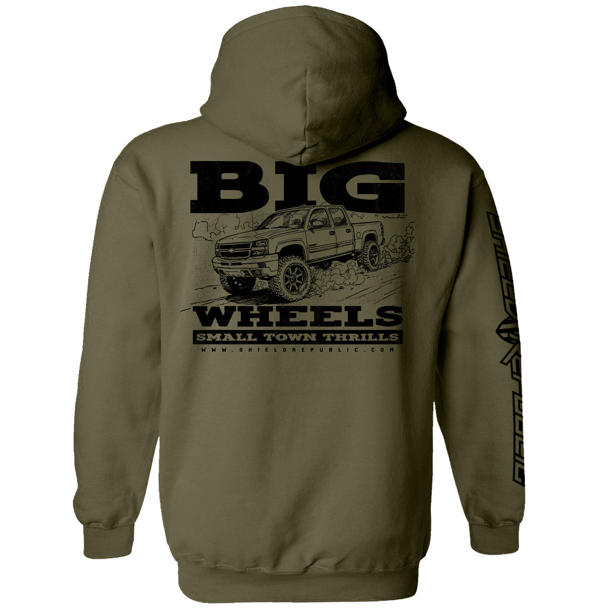 Big Wheels Small Town Thrills Shield Republic