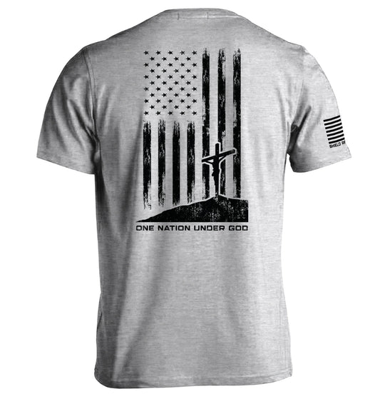 One Nation Under God Shield Republic