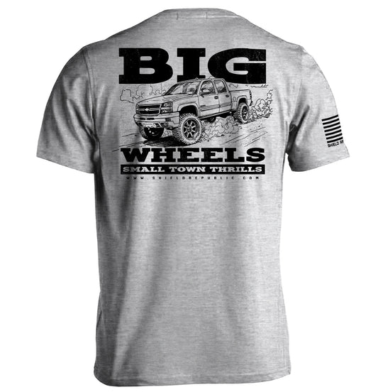 Big Wheels Small Town Thrills Shield Republic