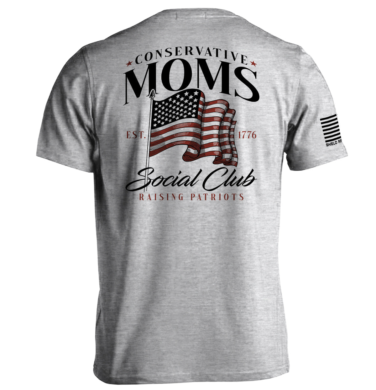 Conservative Moms Social Club Shield Republic
