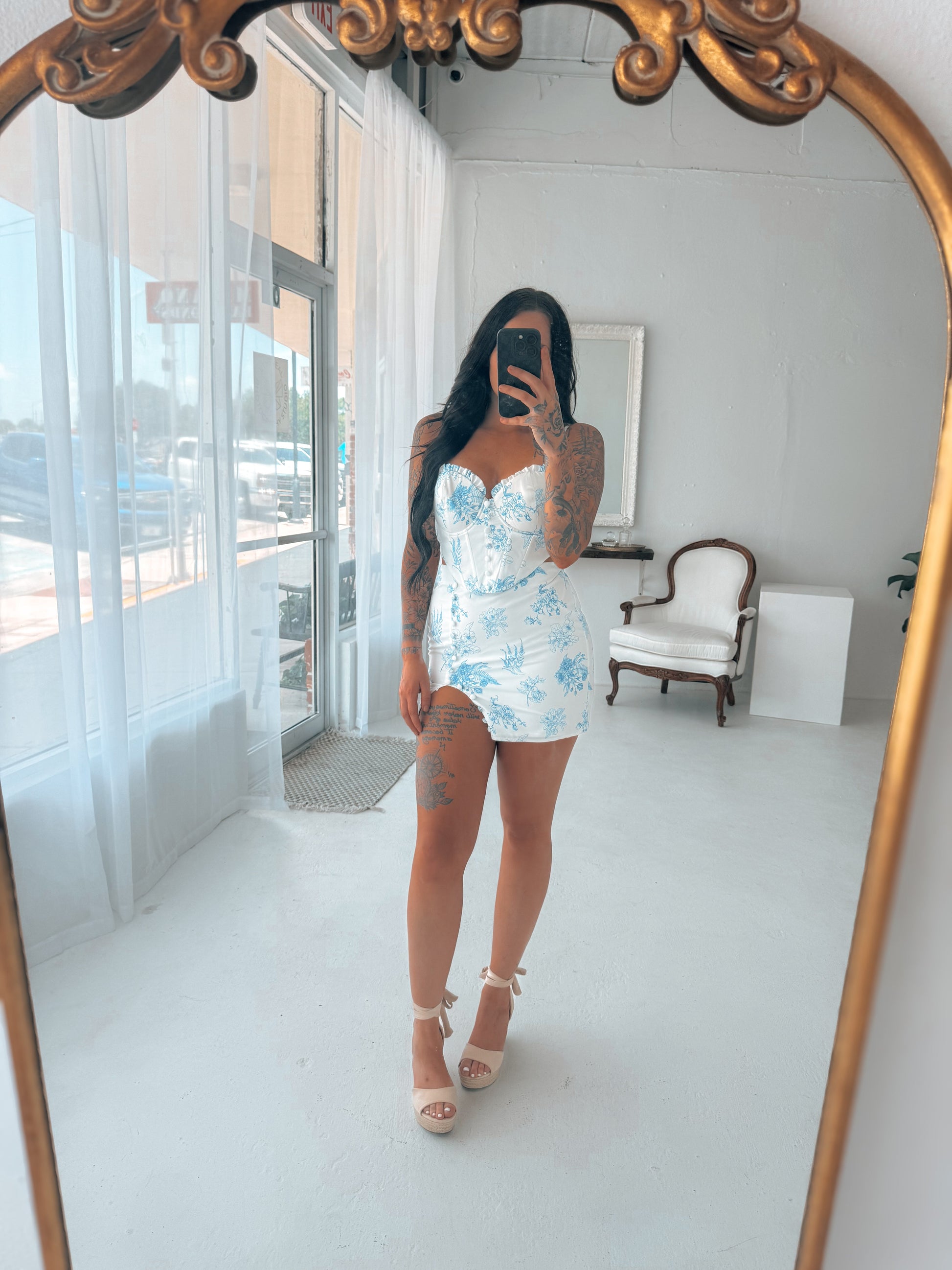 Summer Belle Floral Skirt Set Wild Cactus Boutique