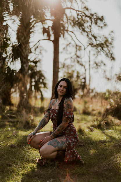 Floral Desert Maxi Dress Wild Cactus Boutique