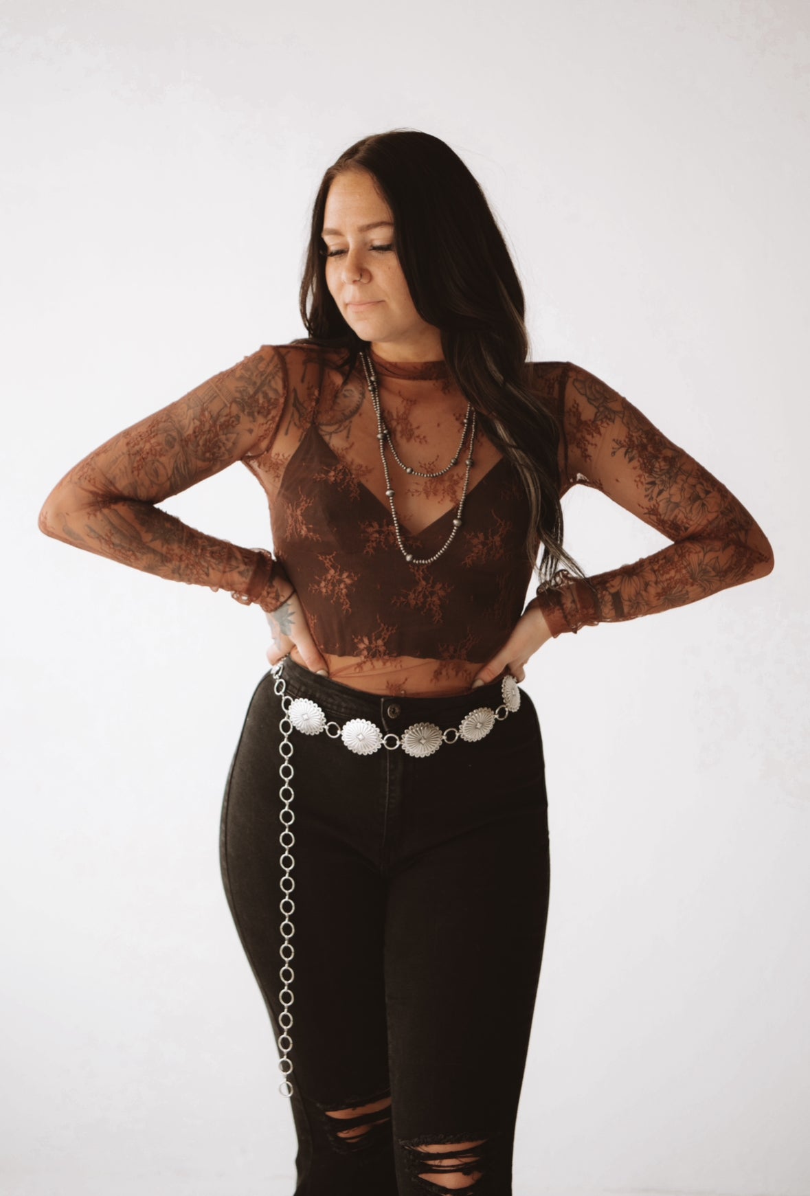 Lace Layer Top Wild Cactus Boutique