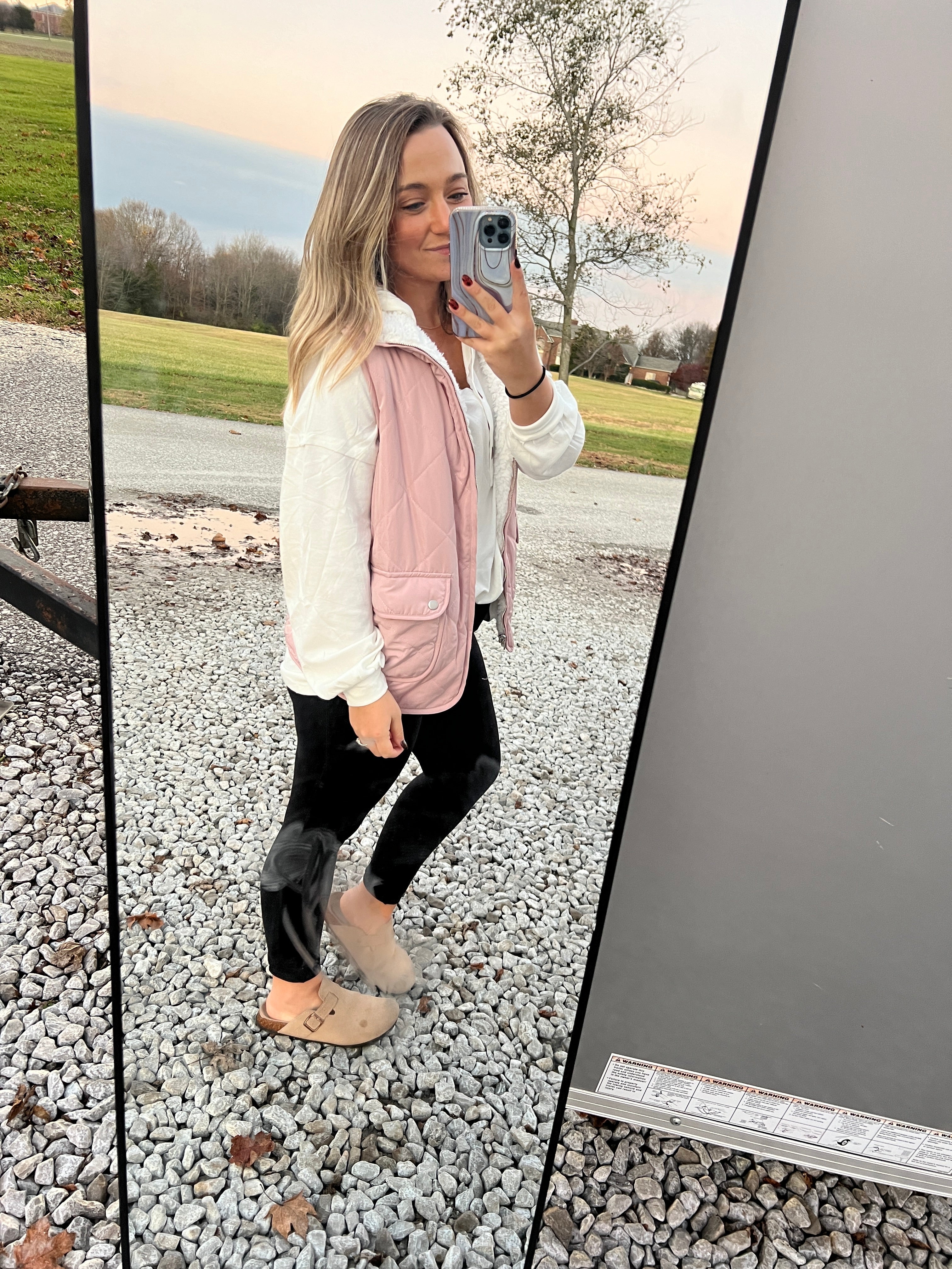 Fleece Lined Quilted Vest Thread & Co. Boutique, LLC