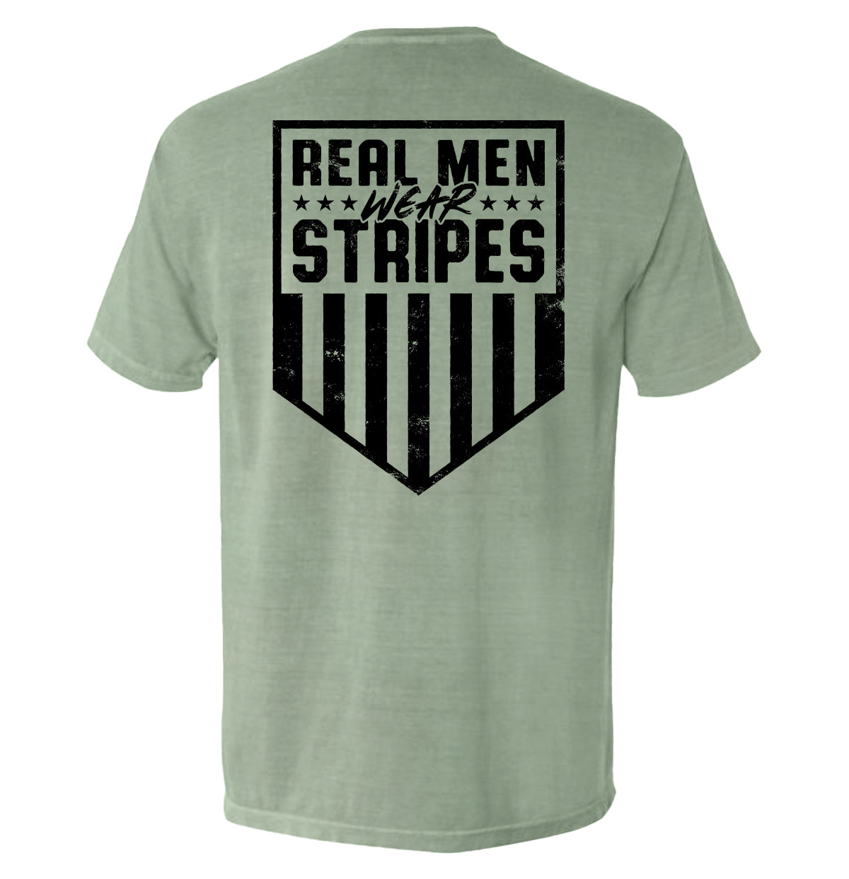 Real Men Wear Stripes Shield Republic