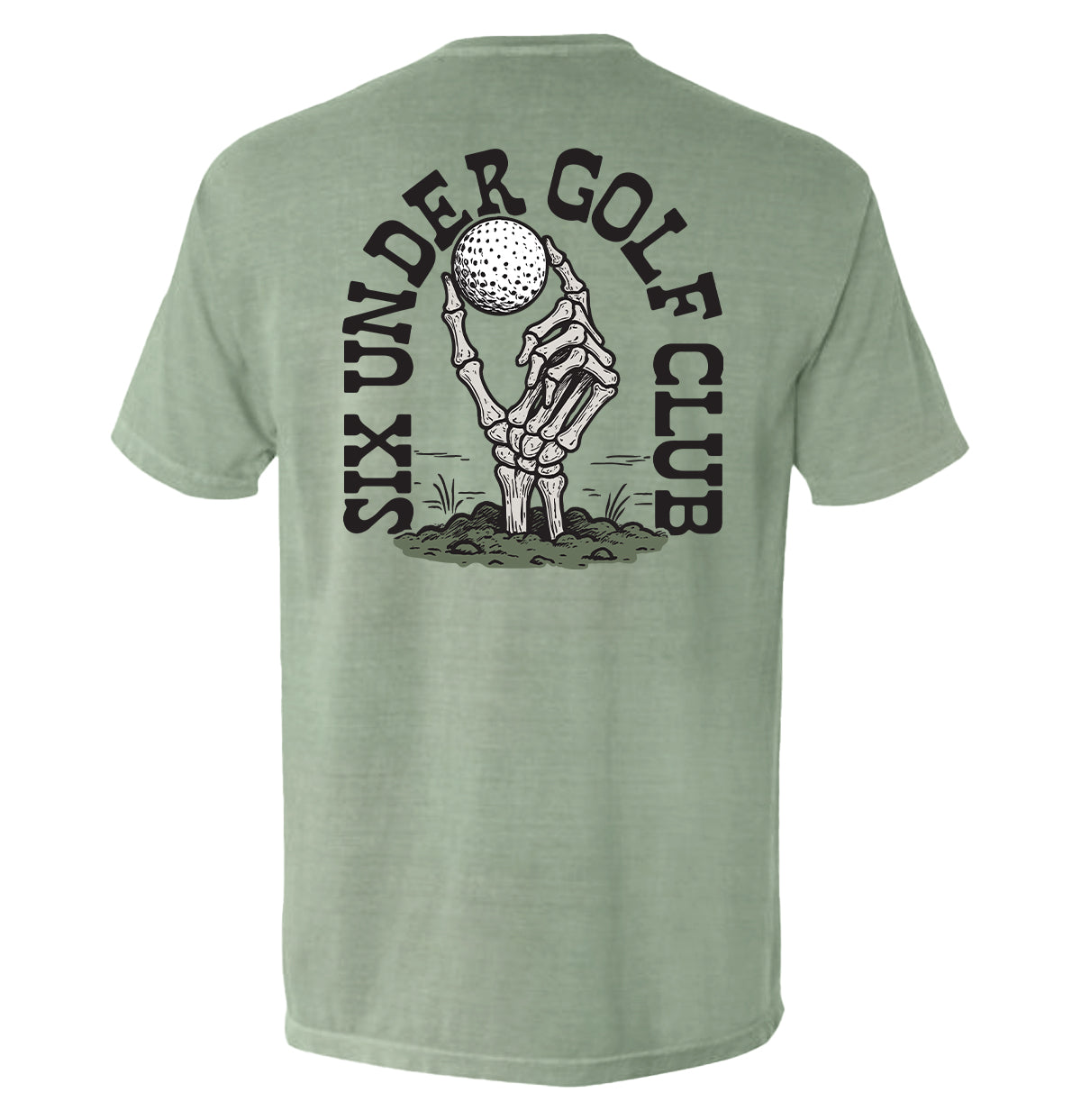 Six Under Golf Club Shield Republic