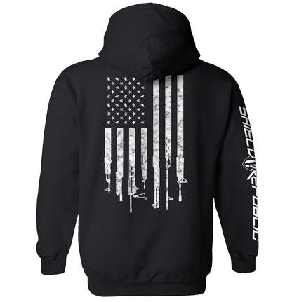 Firearm Flag Graphic Tee & Hoodie Shield Republic