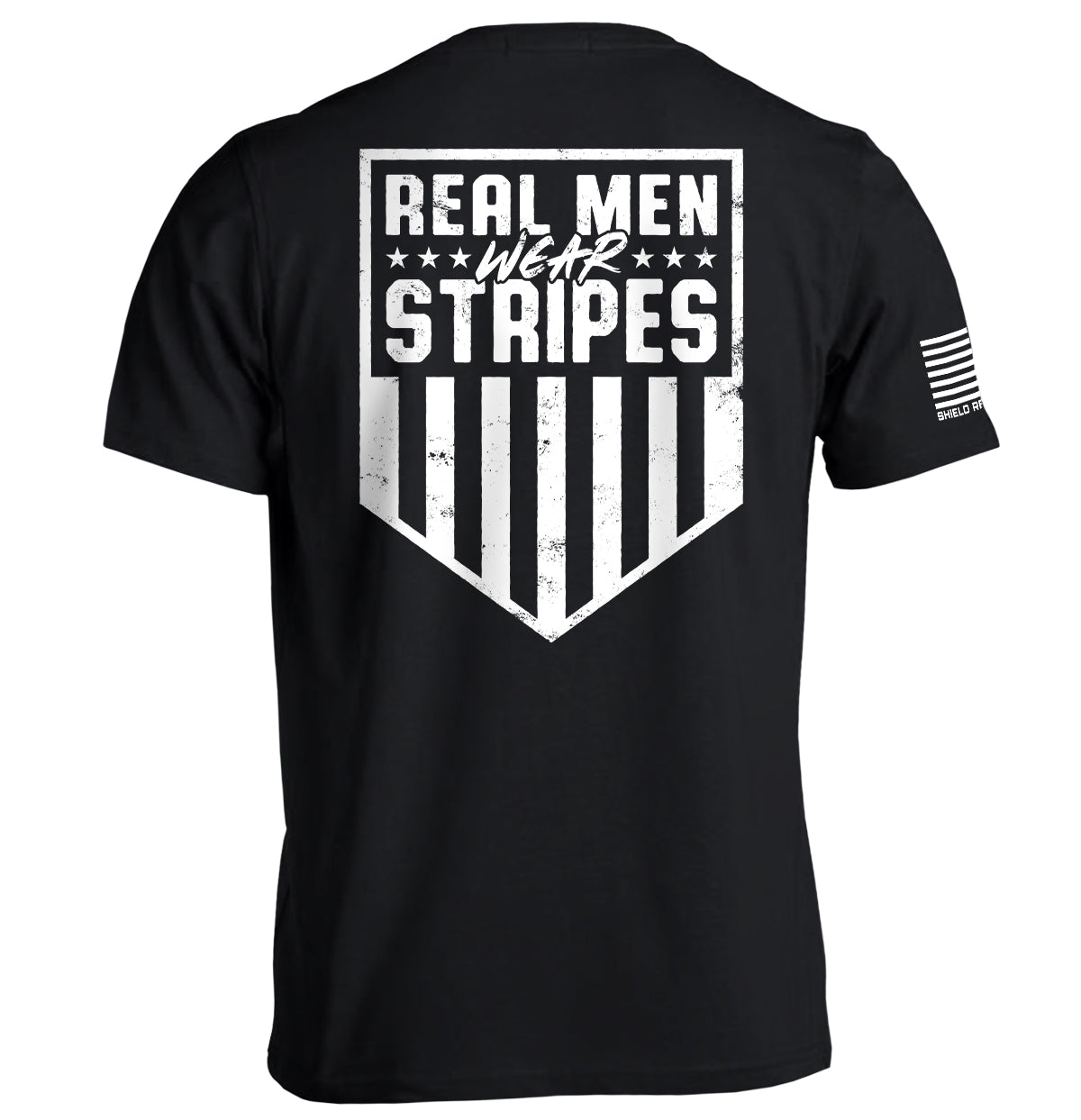 Real Men Wear Stripes Shield Republic