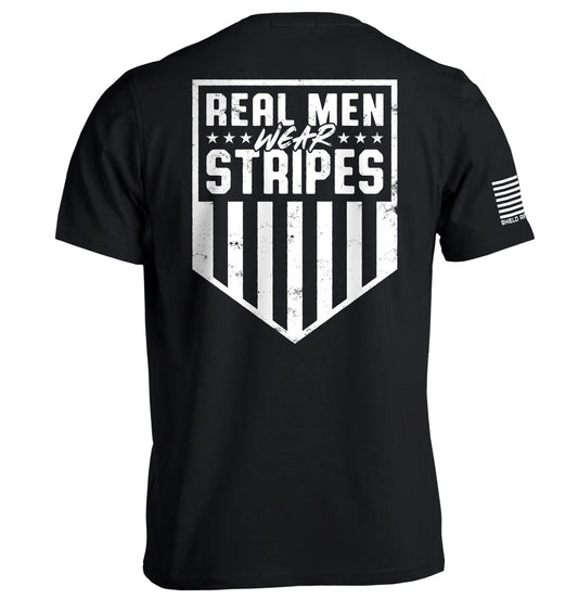 Real Men Wear Stripes Shield Republic