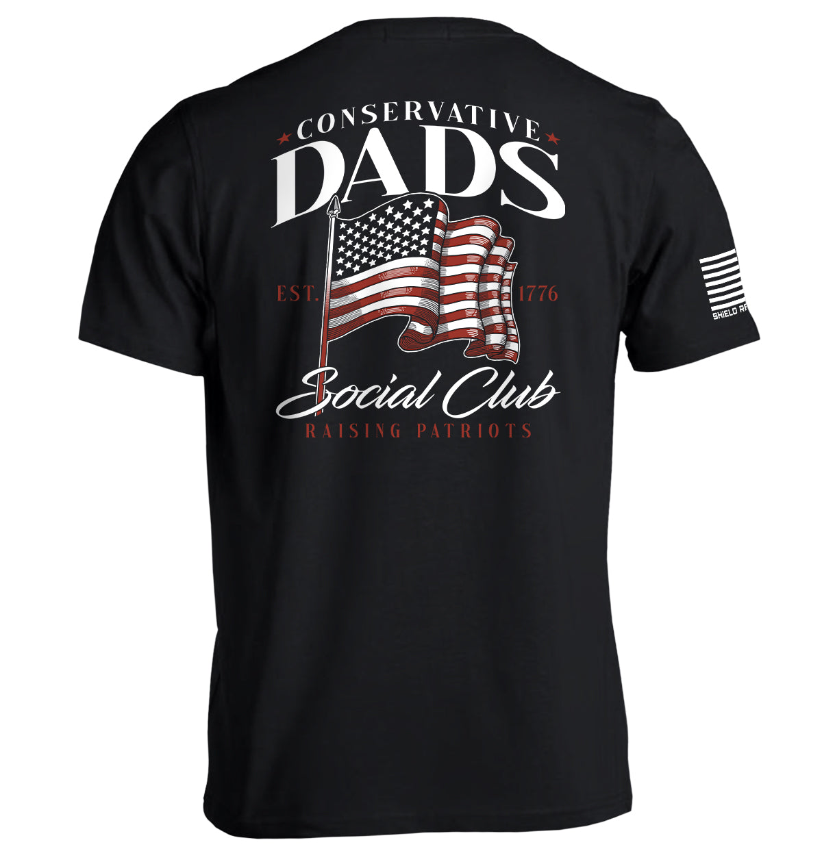 Conservative Dads Social Club Shield Republic