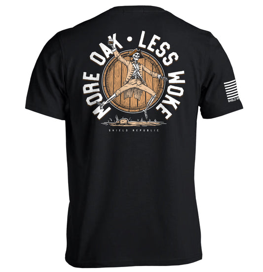 More Oak Less Woke Shield Republic